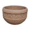 Westlake Concrete Etched Bowl Planter	