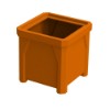 Small Plastic Cube Planter