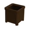 Small Plastic Cube Planter