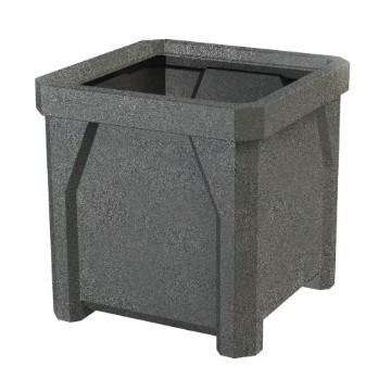 Medium Plastic Cube Planter	