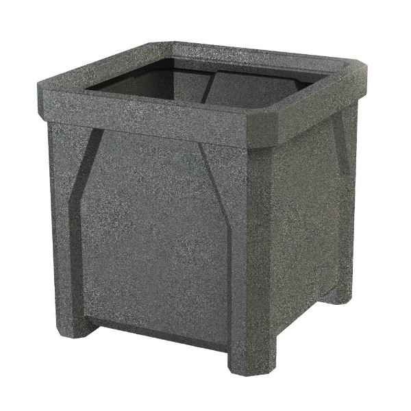 Medium Plastic Cube Planter	