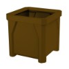 Medium Plastic Cube Planter	