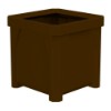 Large Plastic Cube Planter