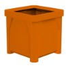 Large Plastic Cube Planter