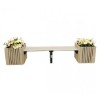 Planter Bench Combo