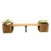 Planter Bench Combo