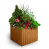 Windsor Recycled Plastic Planter