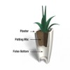 Modesto Tall Plastic Planter