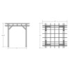 8'×8' Ridgecrest Pergola