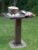 18” X 30” Utility Table With High Heat Black Enamel Finish - Companion To Park Grills