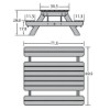 National Picnic Table	