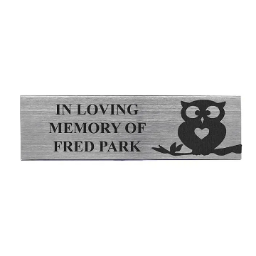 Laminate Memorial Plaque