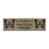 Laminate Memorial Plaque