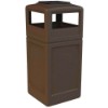 Trash Can with Dome Top + Ash Tray Lid