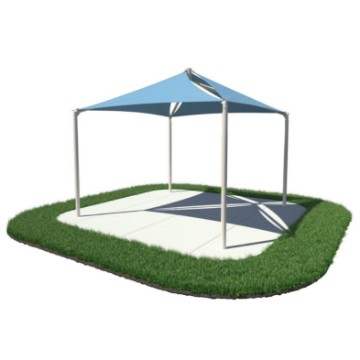 Quad Sail Shade Structure