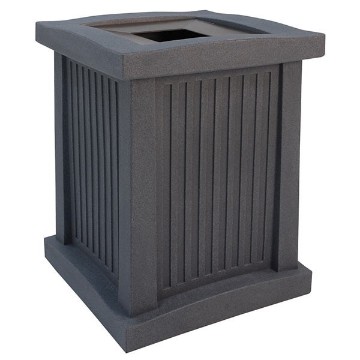 Plastic Prairie Trash Receptacle
