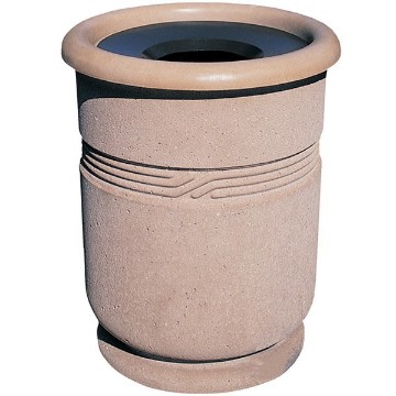Classical Vase Concrete Trash Can