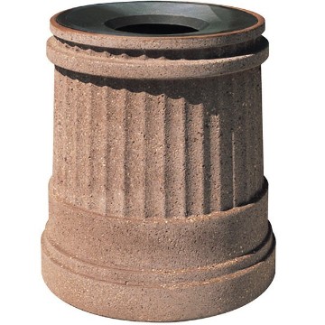Deerfield Concrete Trash Can