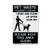 Dogipot Accessories - Reflective On Leash Pet Sign	