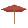 7.5 Ft. Square Market Umbrella -Bridgewater Style - FiberTeak Pole - Marine Grade Fabric	