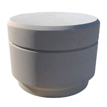 Concrete Bench Bollard 