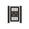 Diamond Band Fencing Panel 