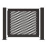 Slant Style Fencing Panel
