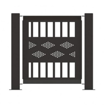 Diamond Band Fencing Panel 