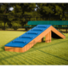 RECF0001XX - Camel Hump Climber For Dog Parks - Inground Mount