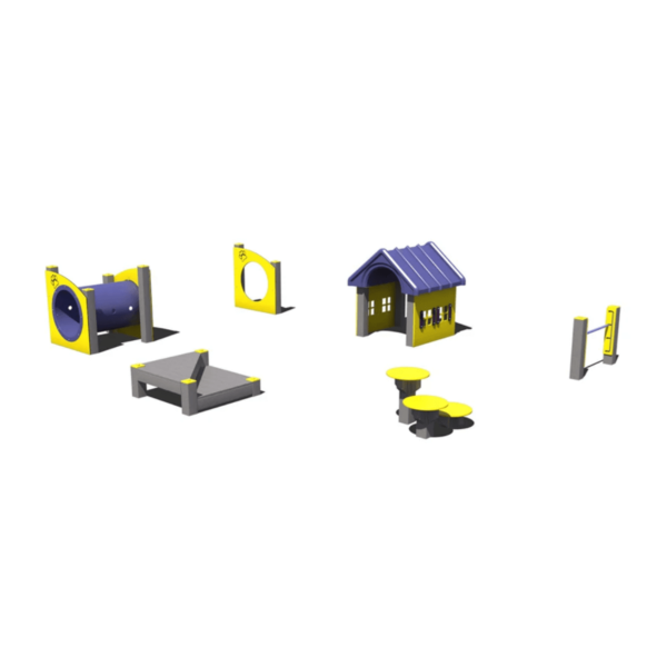 RECF0017XX - Dog's Best Friend Dog Park Package Dog Park Obstacle Course