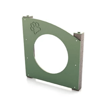 RECF0014XX  - Jump Through Dog Park Exercise Equipment - Inground Mount