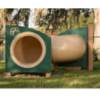 RECF0004XX  - Through The Tunnel Dog Park Exercise Equipment - Inground Mount