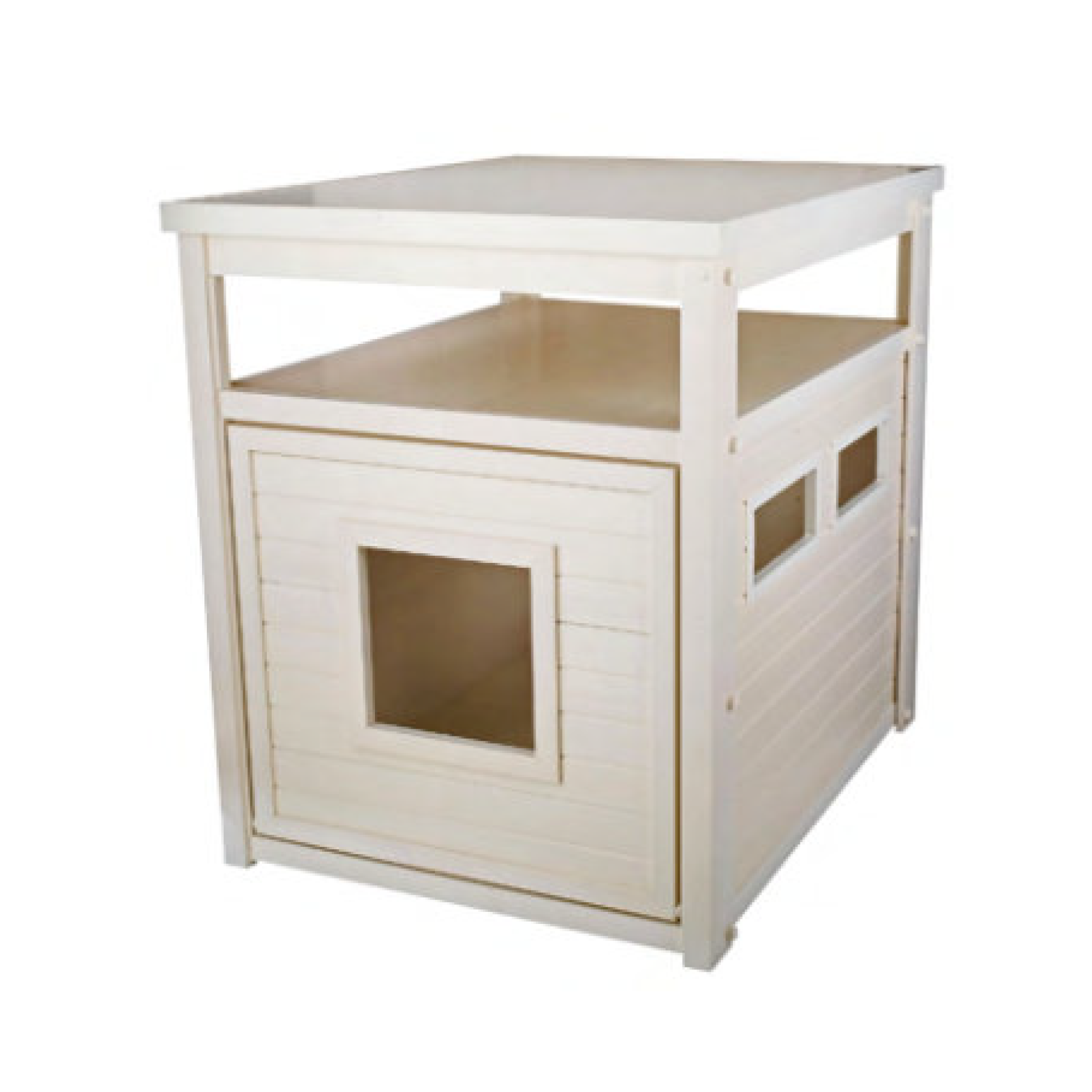 Jumbo Cat Litter Box End Table - Pet Daycare Equipment - Park Tables ...