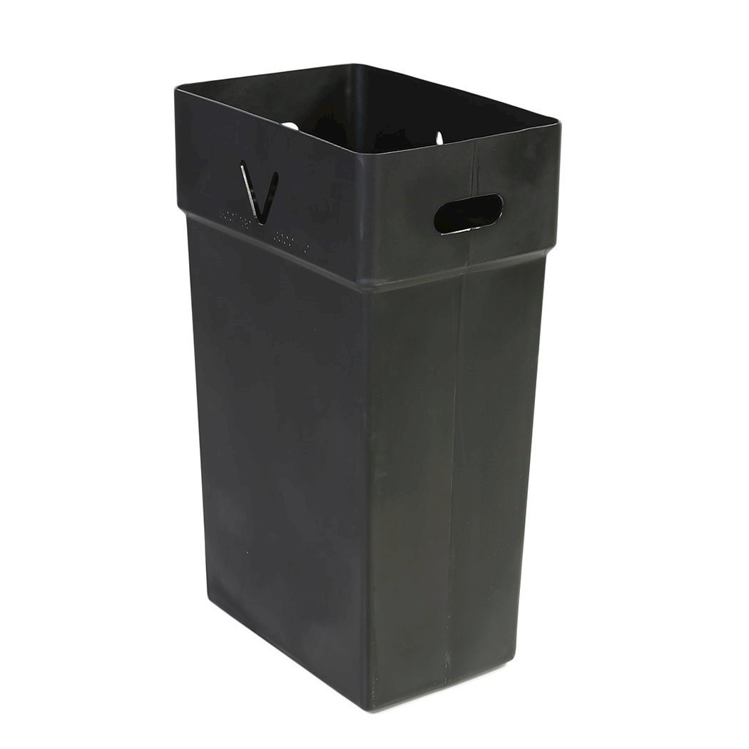 Open Top Trash Receptacle Park Tables