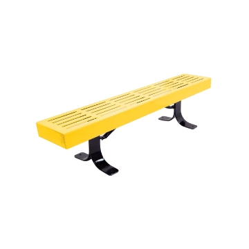 	8 ft. Slatted Park Bench without Back 