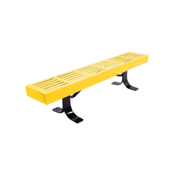 	8 ft. Slatted Park Bench without Back 