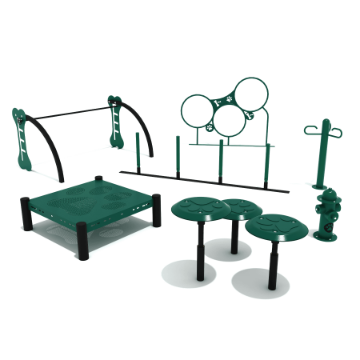 PDP020  - Canine Comforts Bundle Commercial Dog Park Equipment