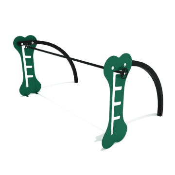 PDP013 - Dog Bone Jump Bar Dog Park Agility Equipment