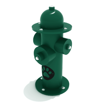 PDP014 - Dog Park Faux Fire Hydrant Dog Daycare Play Equipment