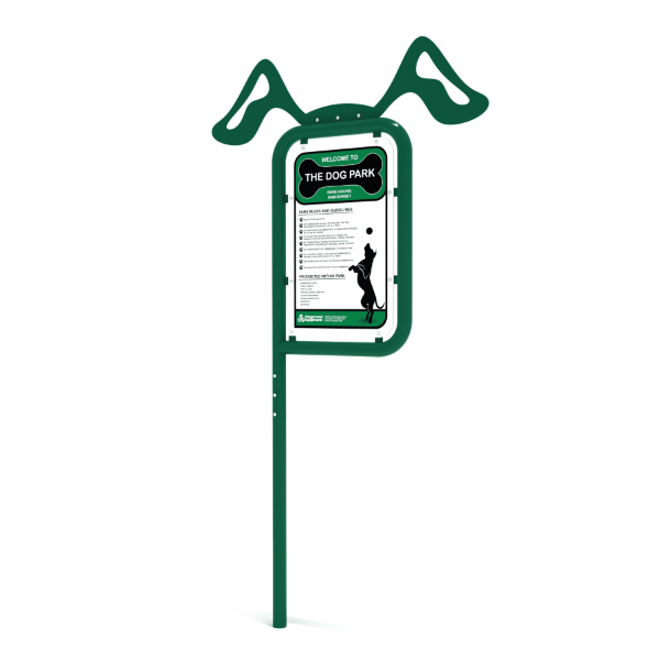 PDP005 - Dog Park Sign Commercial Dog Park Equipment