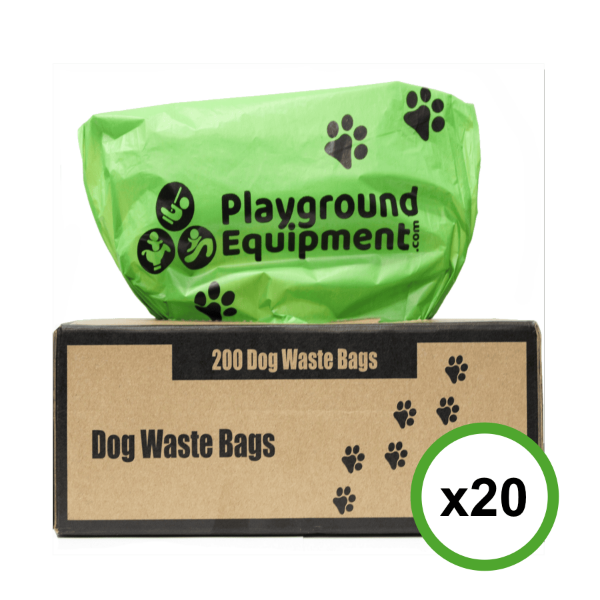 PDP016 - Dog Waste Bags Dog Park Supplies - 12 Packs - 200 Per Roll