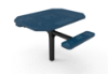Octagon-Accessible-2-Seat-Pedestal-Table-Punched-Steel-Inground-Mount