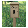 Eco-friendly Pet Waste Bag Dispenser - Weathered