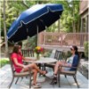 Picture of 7.5 Ft. Crank Market Style Patio Umbrella with Steel Ribs - Marine Grade Fabric