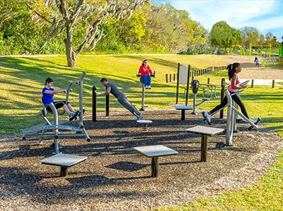 Types of Outdoor Park Fitness Equipment for Commercial Spaces