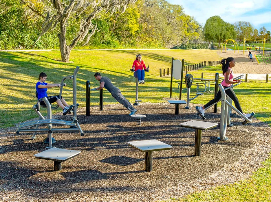 Types of Outdoor Park Fitness Equipment for Commercial Spaces