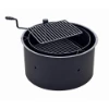 Wheelchair Accessible Double-Walled Fire Ring For Campgrounds - 370 Sq. Inch Cooking Surface